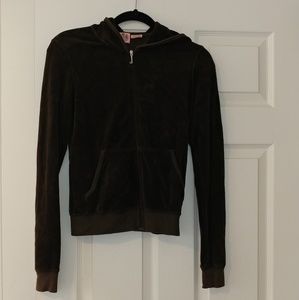 Brown Juicy Couture velour jacket
